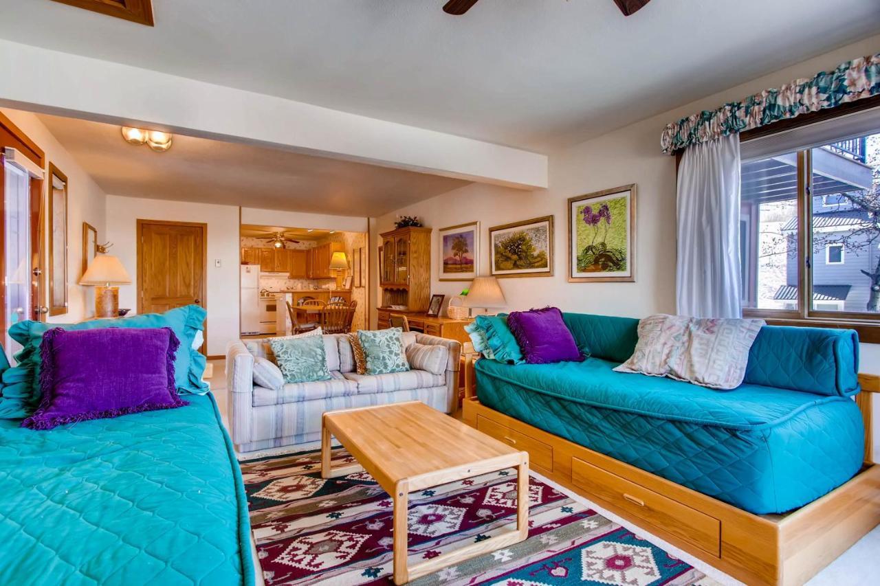 Ski-In Ski-Out Studio Private Balcony & Fireplace Condo Crested Butte Bagian luar foto