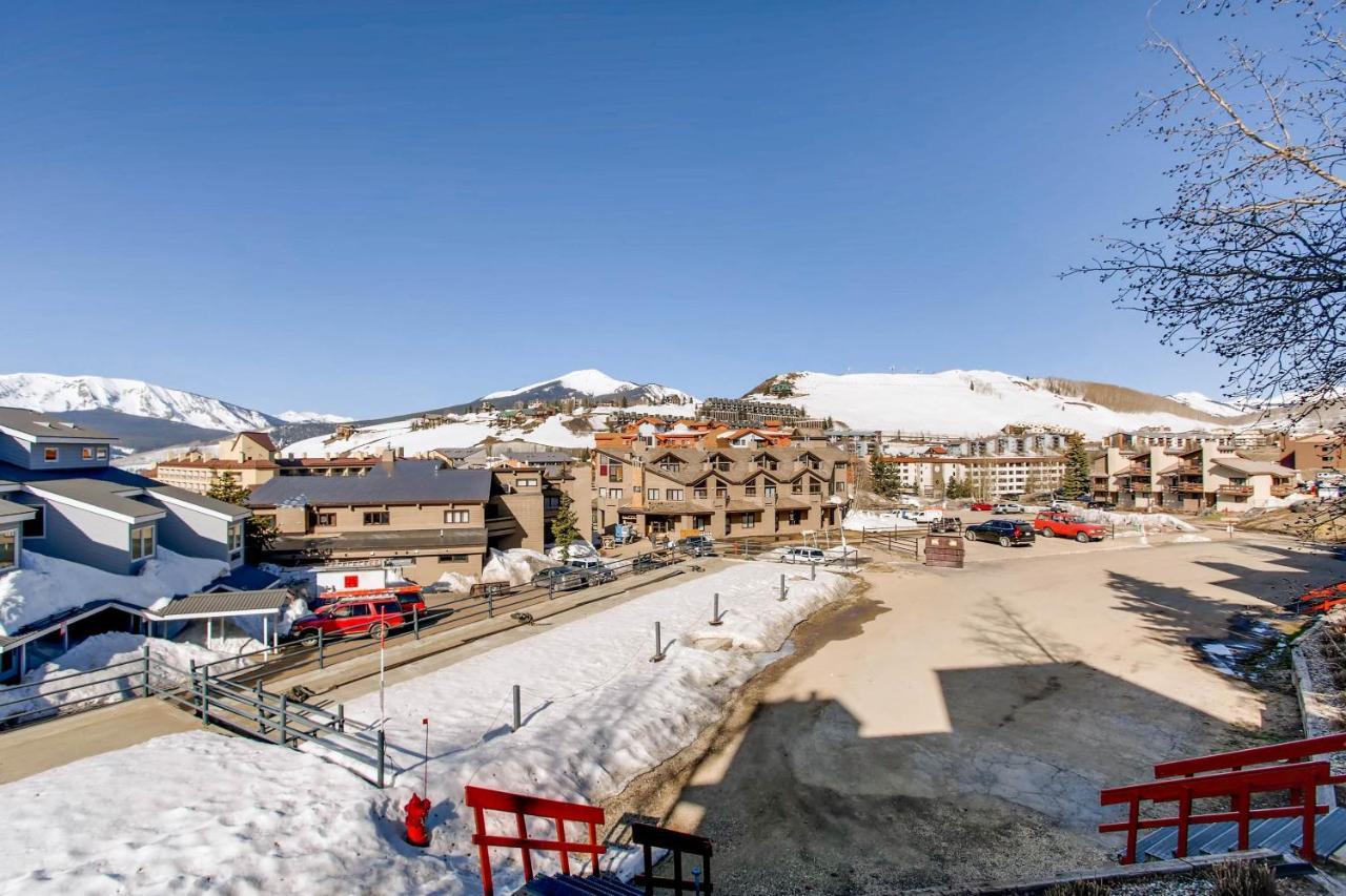 Ski-In Ski-Out Studio Private Balcony & Fireplace Condo Crested Butte Bagian luar foto