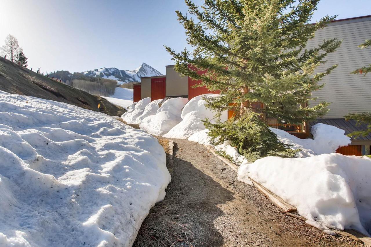 Ski-In Ski-Out Studio Private Balcony & Fireplace Condo Crested Butte Bagian luar foto