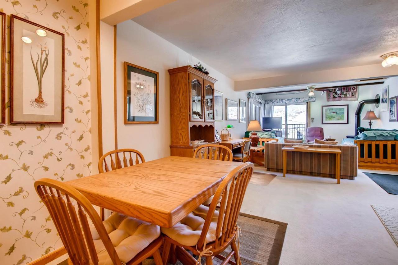 Ski-In Ski-Out Studio Private Balcony & Fireplace Condo Crested Butte Bagian luar foto