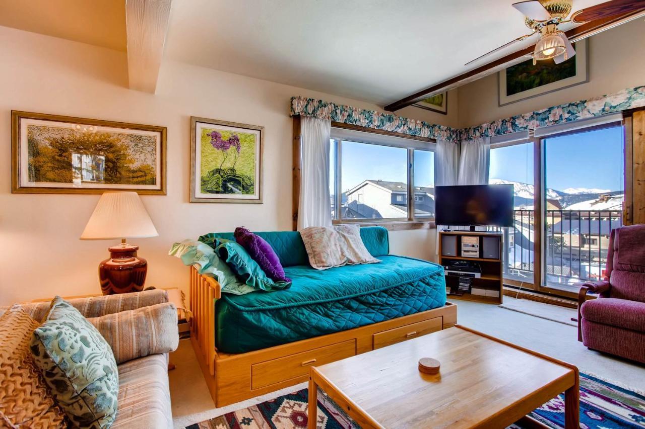 Ski-In Ski-Out Studio Private Balcony & Fireplace Condo Crested Butte Bagian luar foto