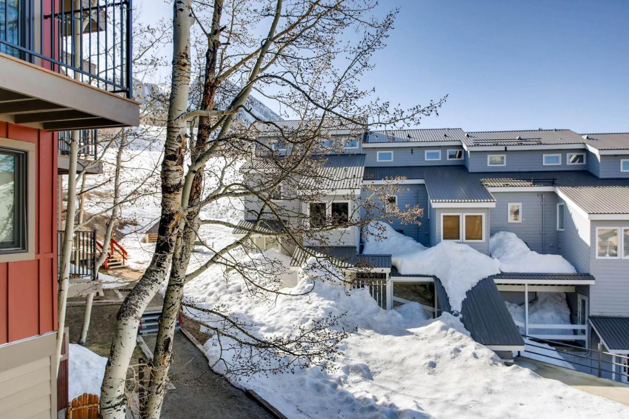 Ski-In Ski-Out Studio Private Balcony & Fireplace Condo Crested Butte Bagian luar foto