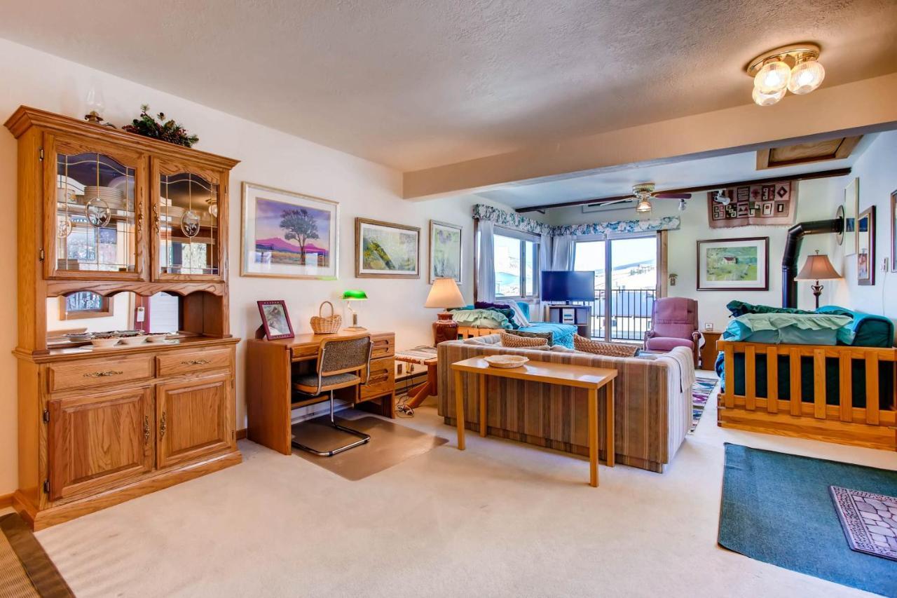 Ski-In Ski-Out Studio Private Balcony & Fireplace Condo Crested Butte Bagian luar foto