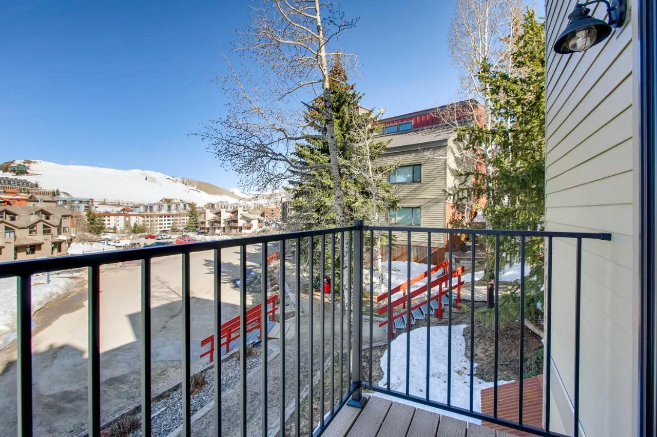 Ski-In Ski-Out Studio Private Balcony & Fireplace Condo Crested Butte Bagian luar foto